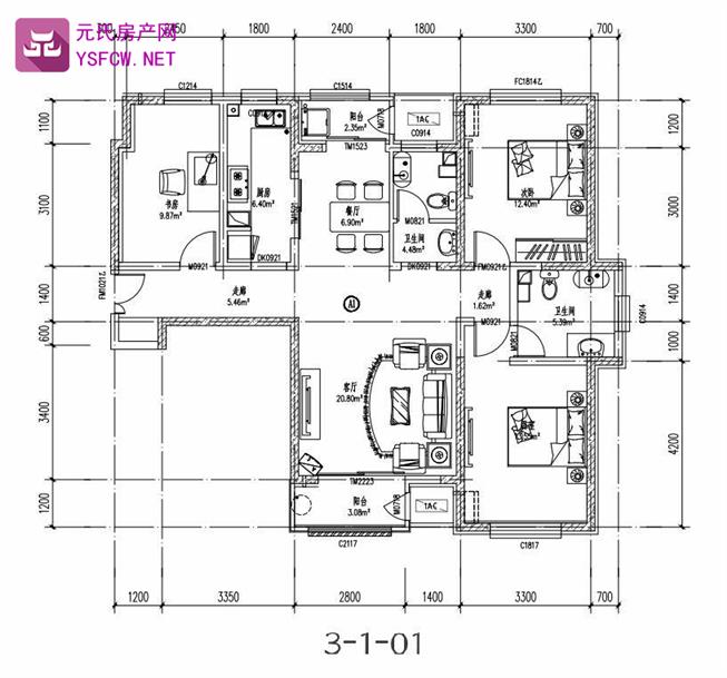 东方理想城效果图